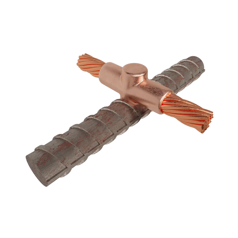 Horizontal Cable to Corrugated Rod in X Spliced ​​Mold TGM CHCXE